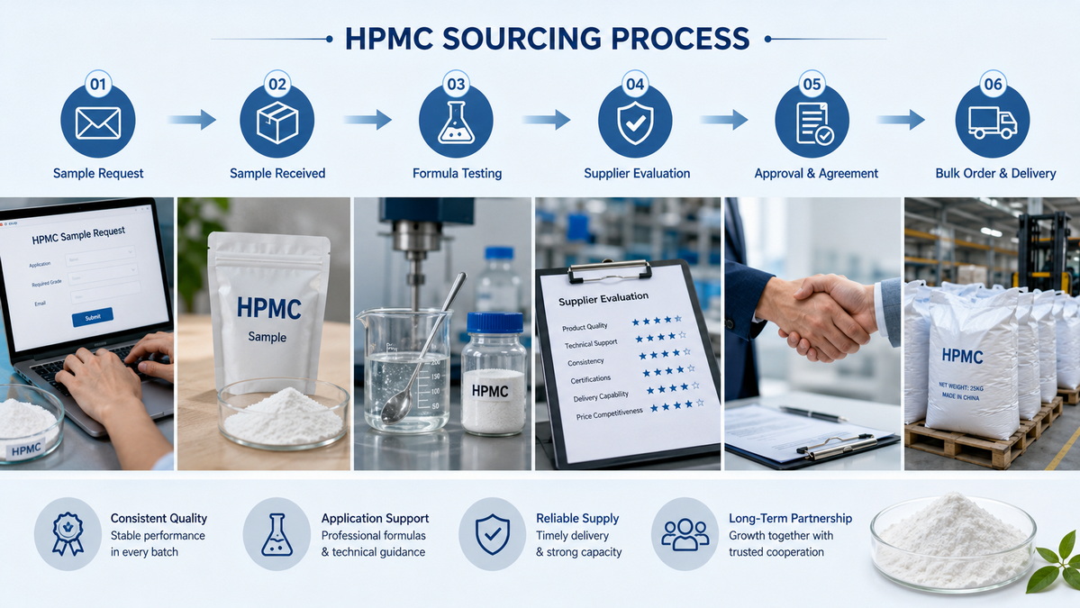HPMC Supplier Selection Process HPMC Supplier Selection Process