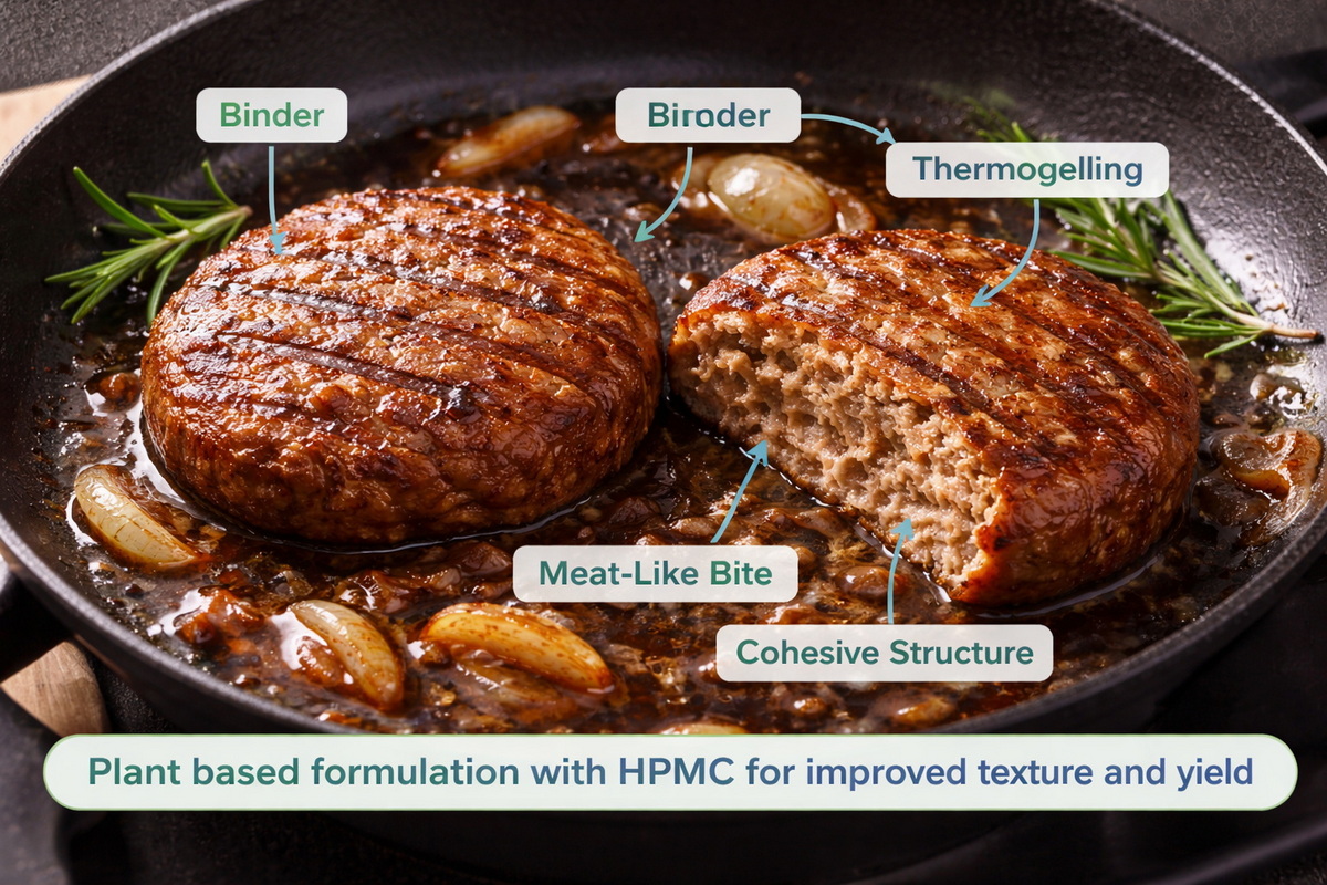 Plant Based Meat Texture With HPMC Plant Based Meat Texture With HPMC