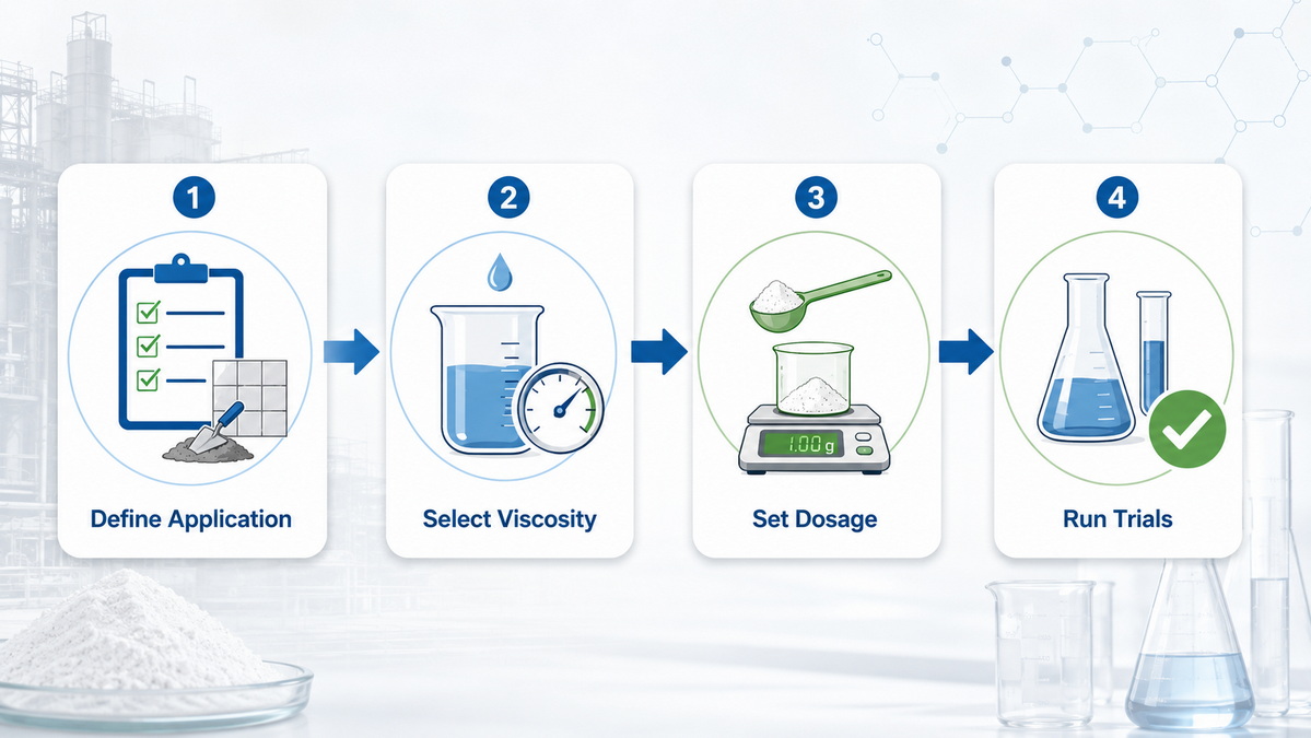 HPMC Grade Selection Workflow HPMC Grade Selection Workflow