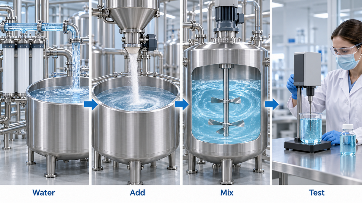 Cellulose Ether Mixing Process Cellulose Ether Mixing Process