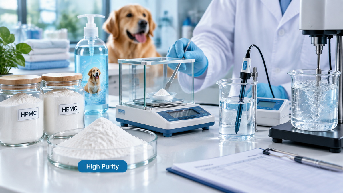 High Purity Cellulose Ether For Pet Shampoo High Purity Cellulose Ether For Pet Shampoo