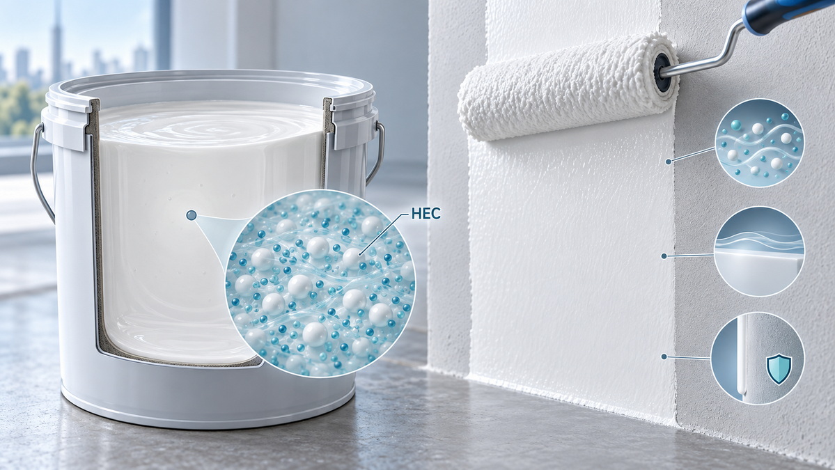 Hydroxyethyl Cellulose In Water Based Paint Hydroxyethyl Cellulose In Water Based Paint