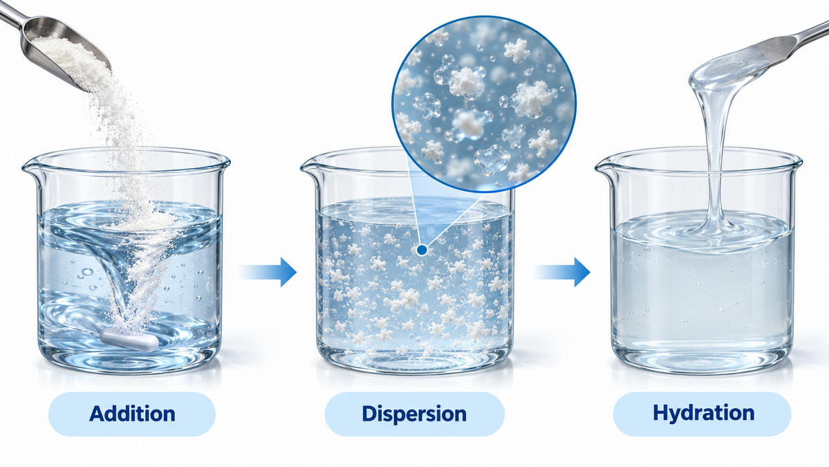 HPMC Dispersion And Hydration Process HPMC Dispersion And Hydration Process