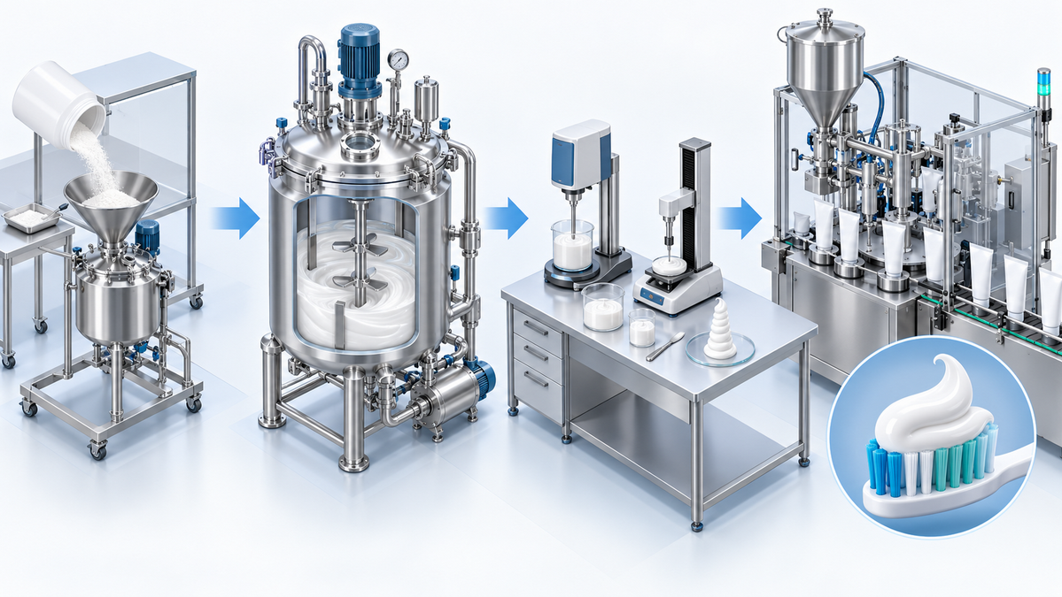 Toothpaste Rheology Development Process Toothpaste Rheology Development Process