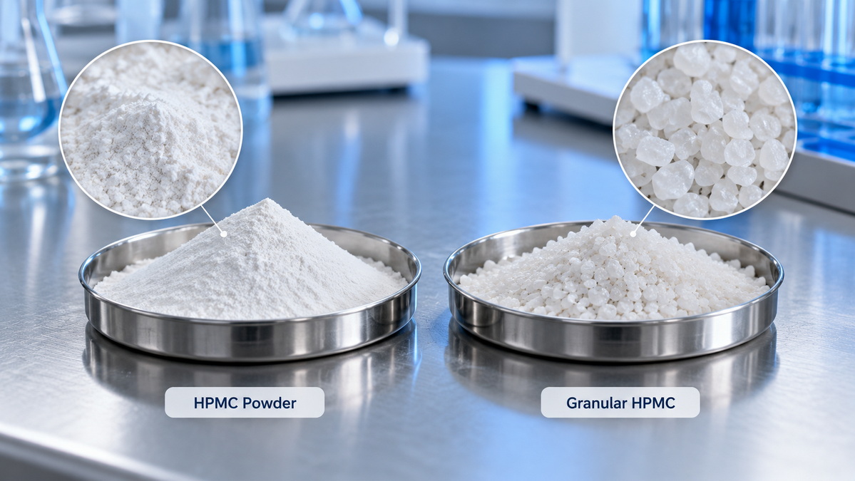 HPMC Powder And Granules Comparison HPMC Powder And Granules Comparison