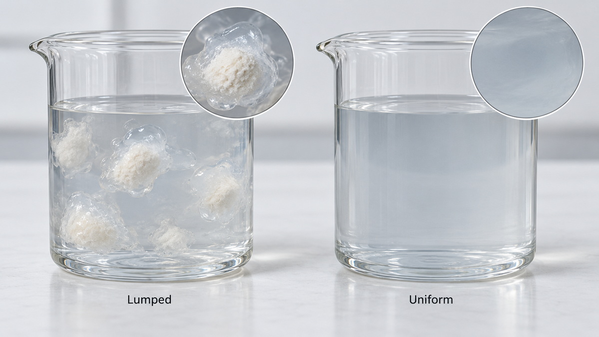 Preventing Lumps In HEC Solutions Preventing Lumps In HEC Solutions