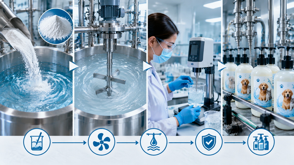 Pet Shampoo Formulation Process Pet Shampoo Formulation Process