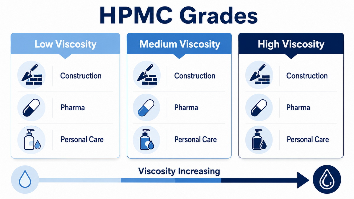 HPMC Grade Comparison Chart HPMC Grade Comparison Chart