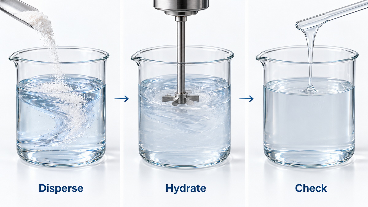 Hydroxyethylcellulose Dispersion And Hydration Hydroxyethylcellulose Dispersion And Hydration