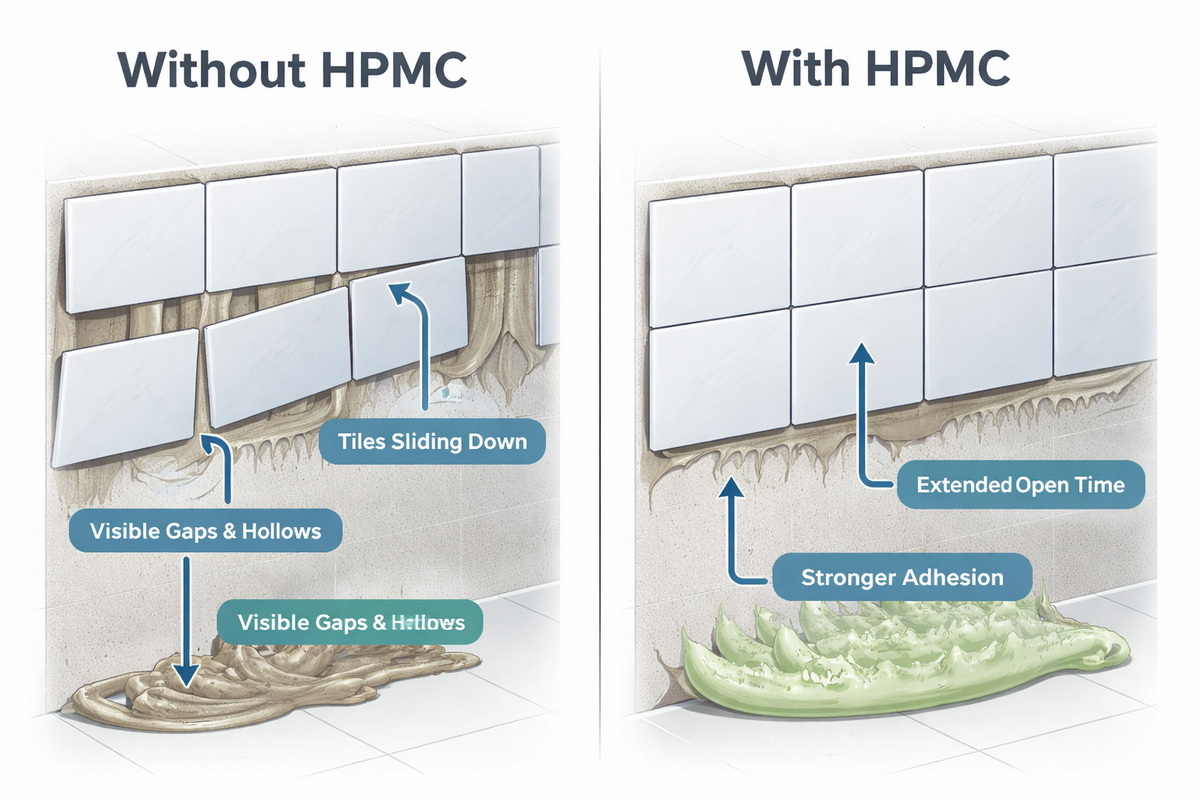 HPMC Tile Adhesive Performance Comparison HPMC Tile Adhesive Performance Comparison