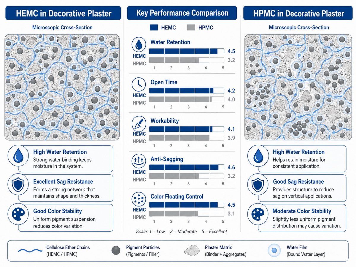 Color Floating Prevention Performance Comparison Chart Color Floating Prevention Performance Comparison Chart