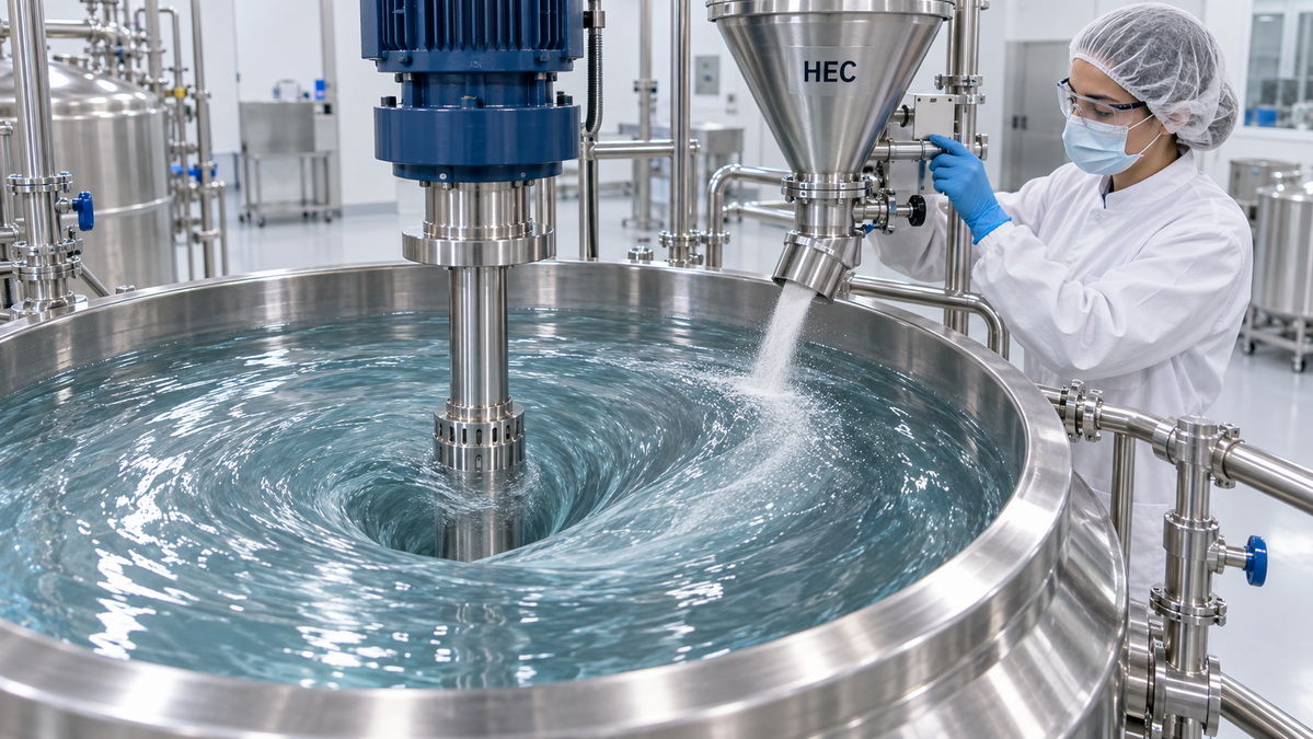 Hydroxyethyl Cellulose Mixing Process Hydroxyethyl Cellulose Mixing Process