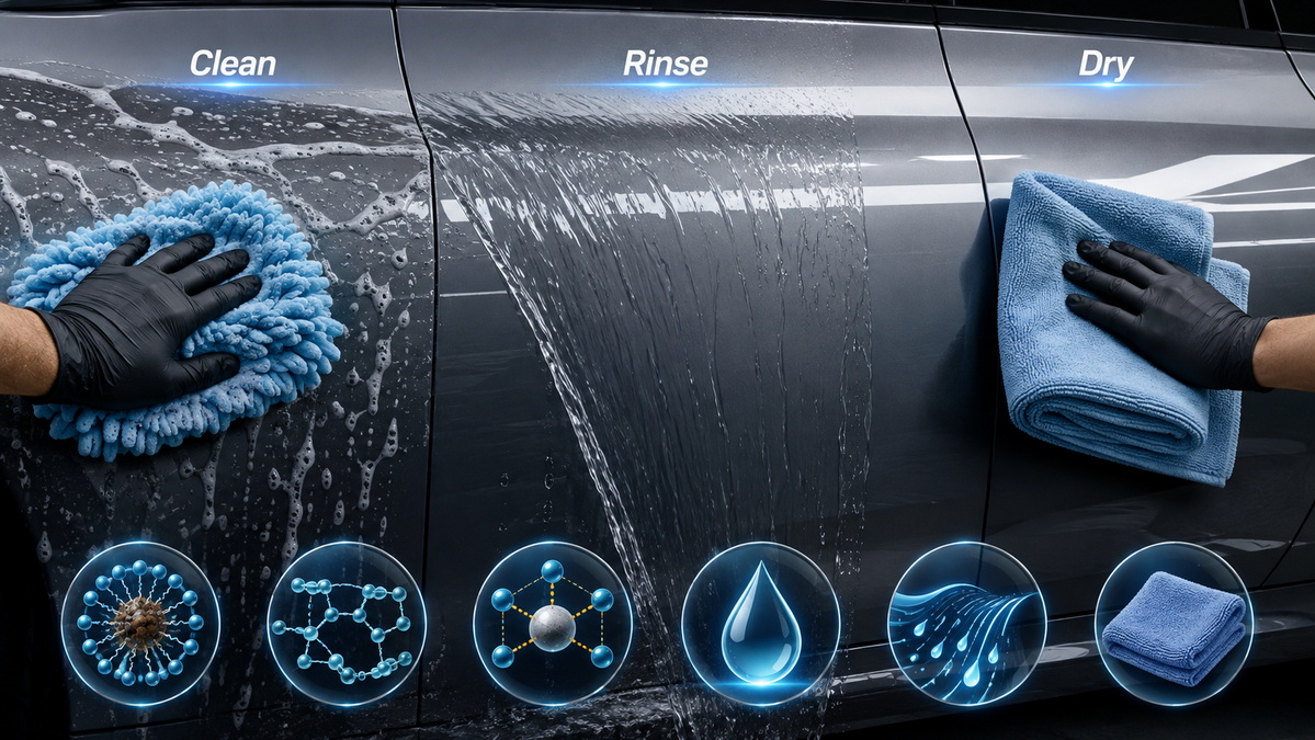 Car Shampoo Streak Free Drying System Car Shampoo Streak Free Drying System