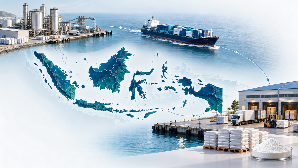HEC Supply Routes To Indonesia HEC Supply Routes To Indonesia
