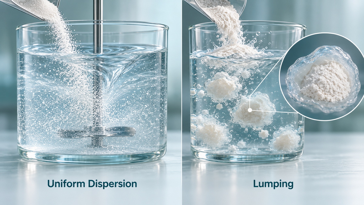 Cellulose Ether Dispersion And Lumping Cellulose Ether Dispersion And Lumping