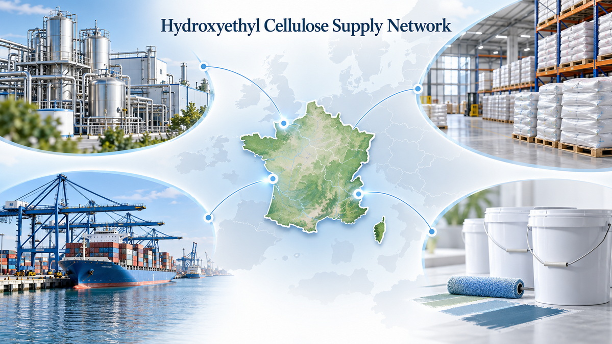 Hydroxyethyl Cellulose Supply Network In France Hydroxyethyl Cellulose Supply Network In France
