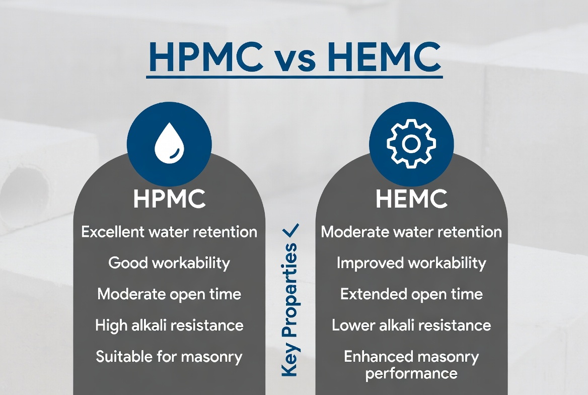 HPMC Vs HEMC Comparison Chart