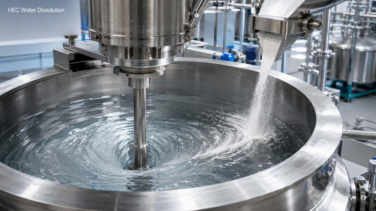 Hydroxyethyl Cellulose Water Dissolution Process