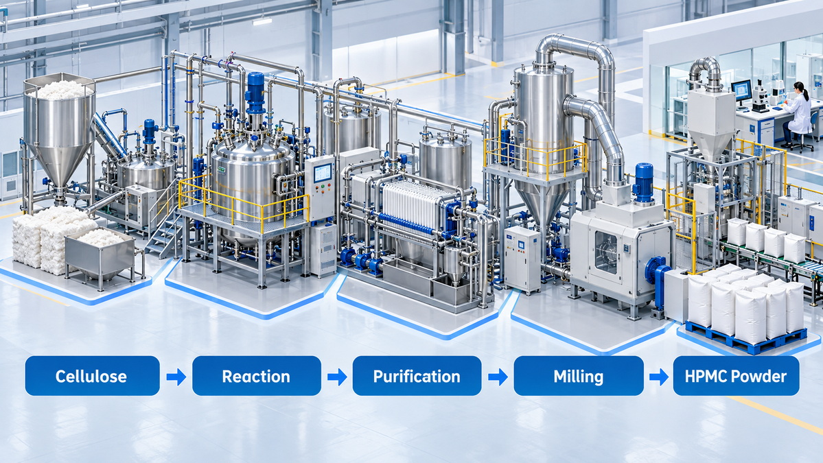 How HPMC Is Manufactured