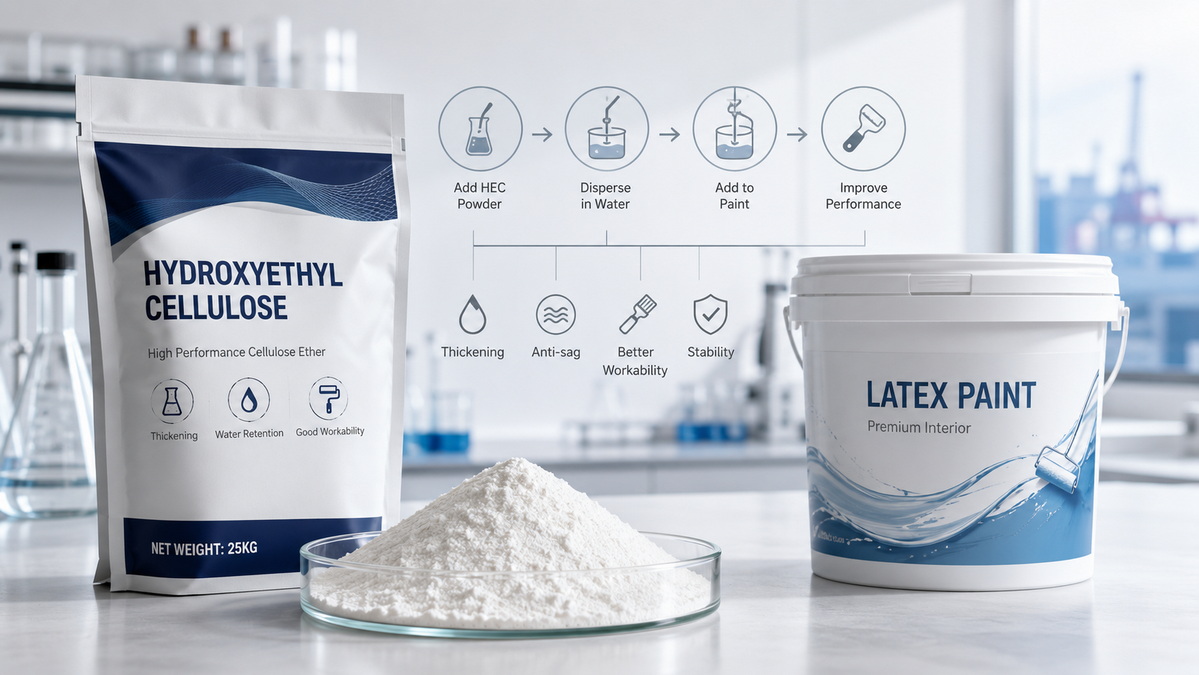 What Are the Benefits of Hydroxyethyl Cellulose in Latex Paint?