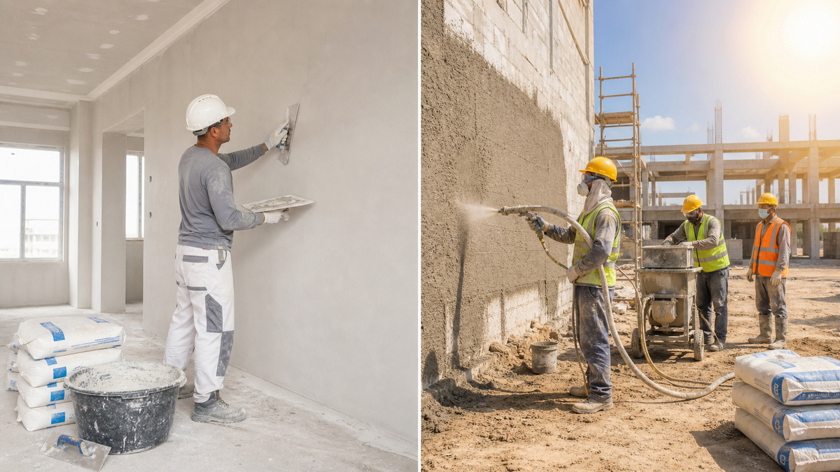 Gypsum Plaster Application Scenarios