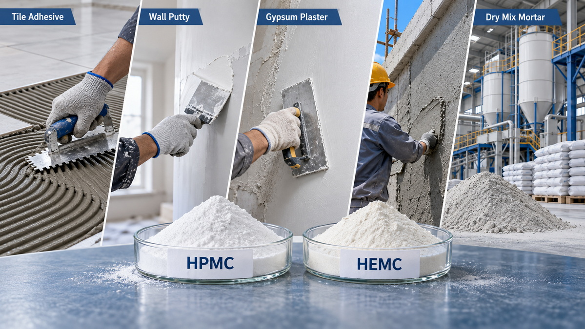 HPMC And HEMC Construction Applications