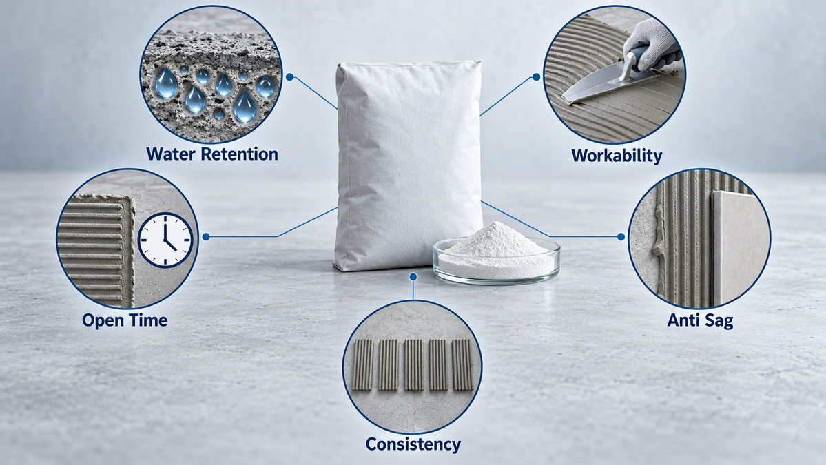 HPMC Performance Benefits In Dry Mix Mortar
