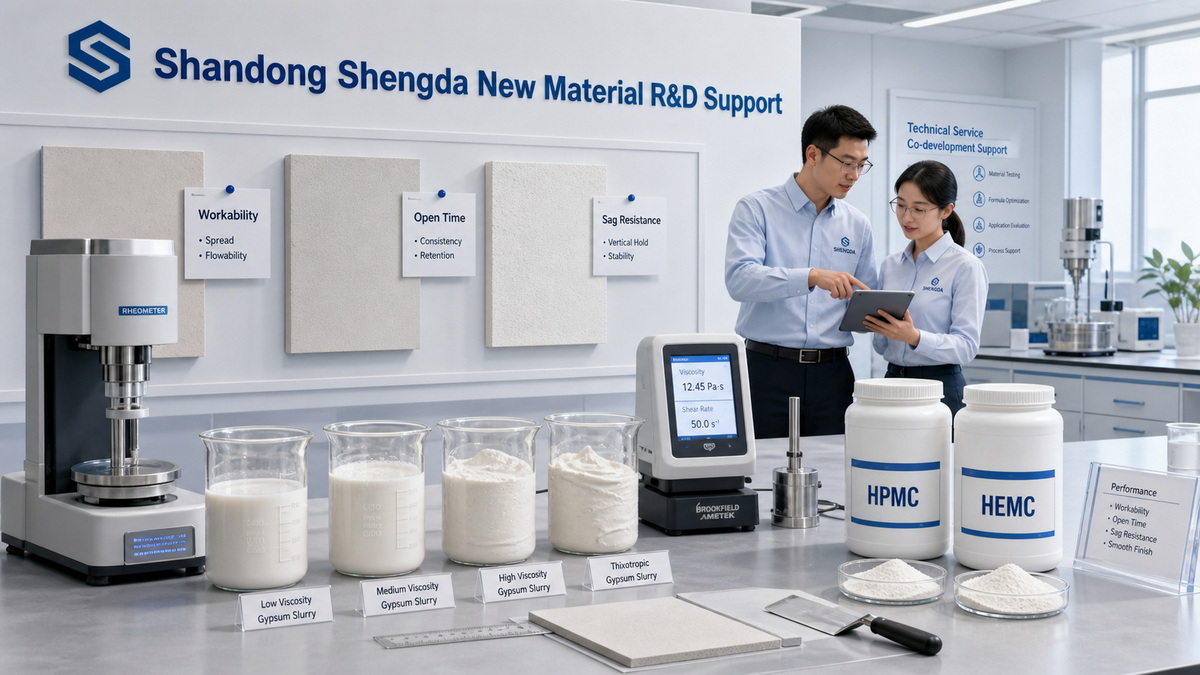 Shengda Cellulose Ether R And D Support