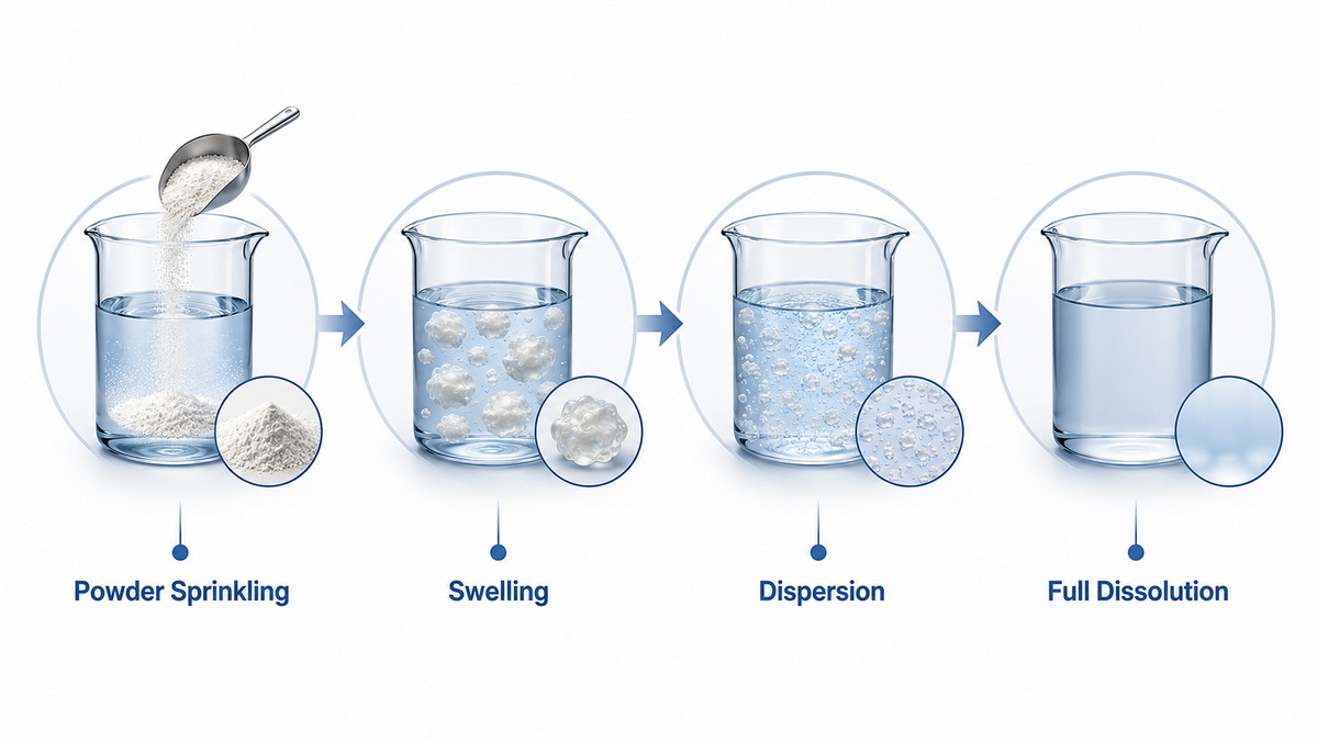 HPMC Dissolution Process Overview
