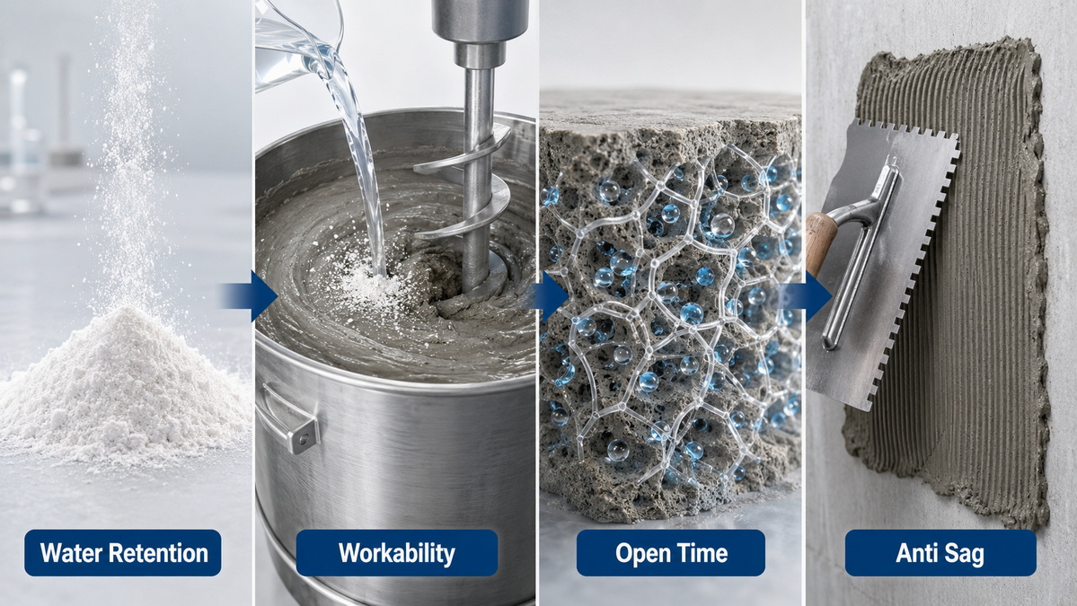 How HPMC Improves Mortar Performance