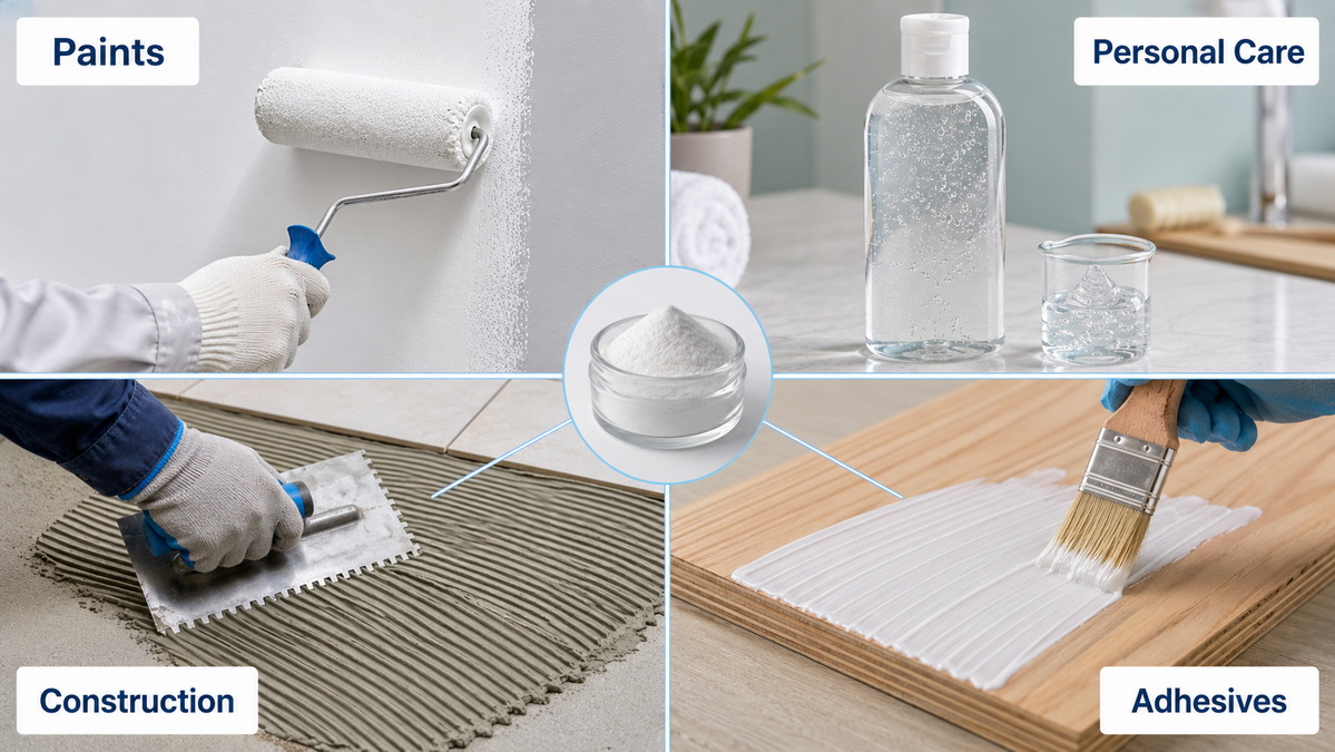 Hydroxyethyl Cellulose Applications In Water Based Products