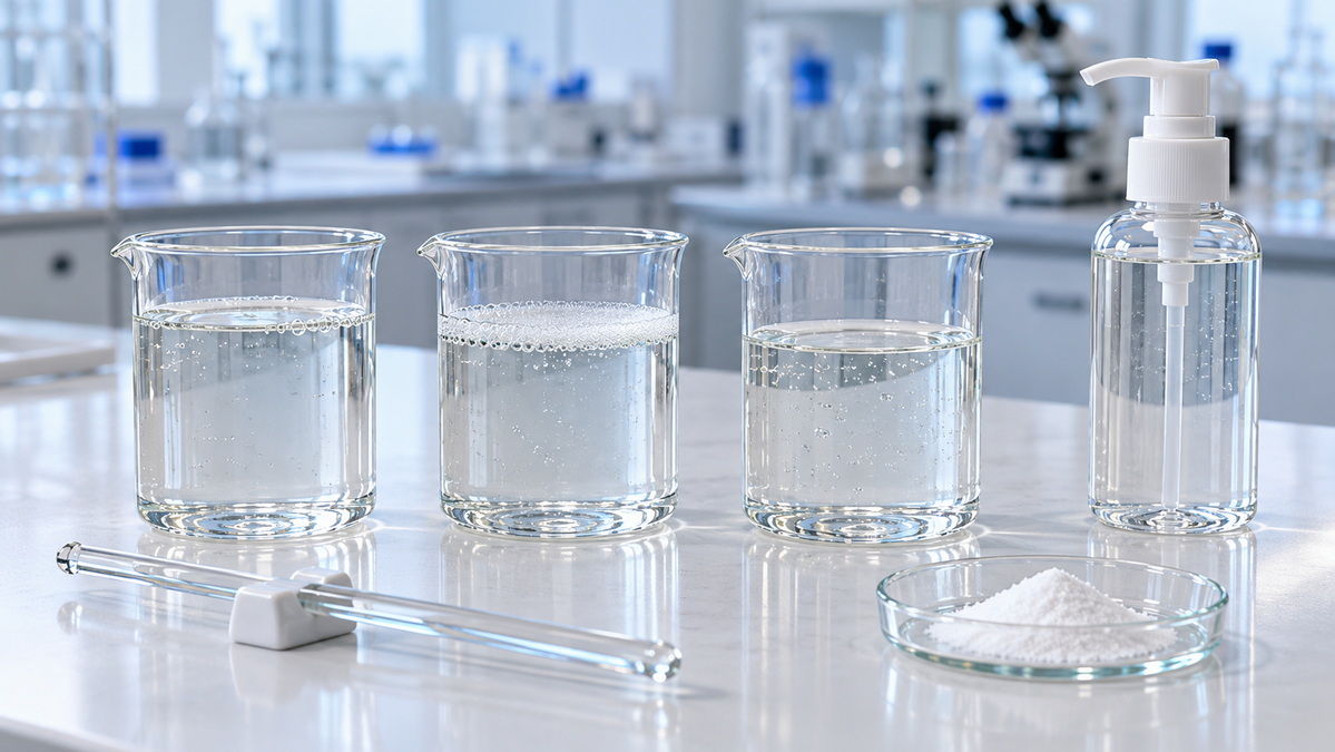 Cellulose Ether Evaluation For Liquid Cleansers