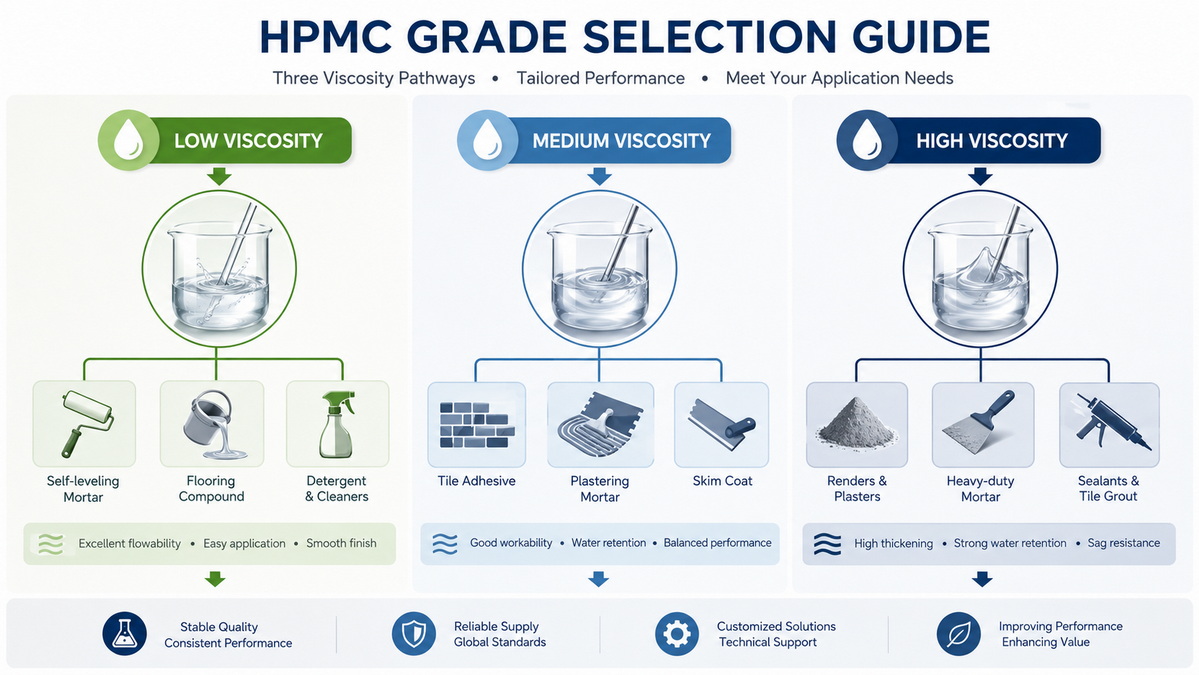 HPMC Grade Selection Guide