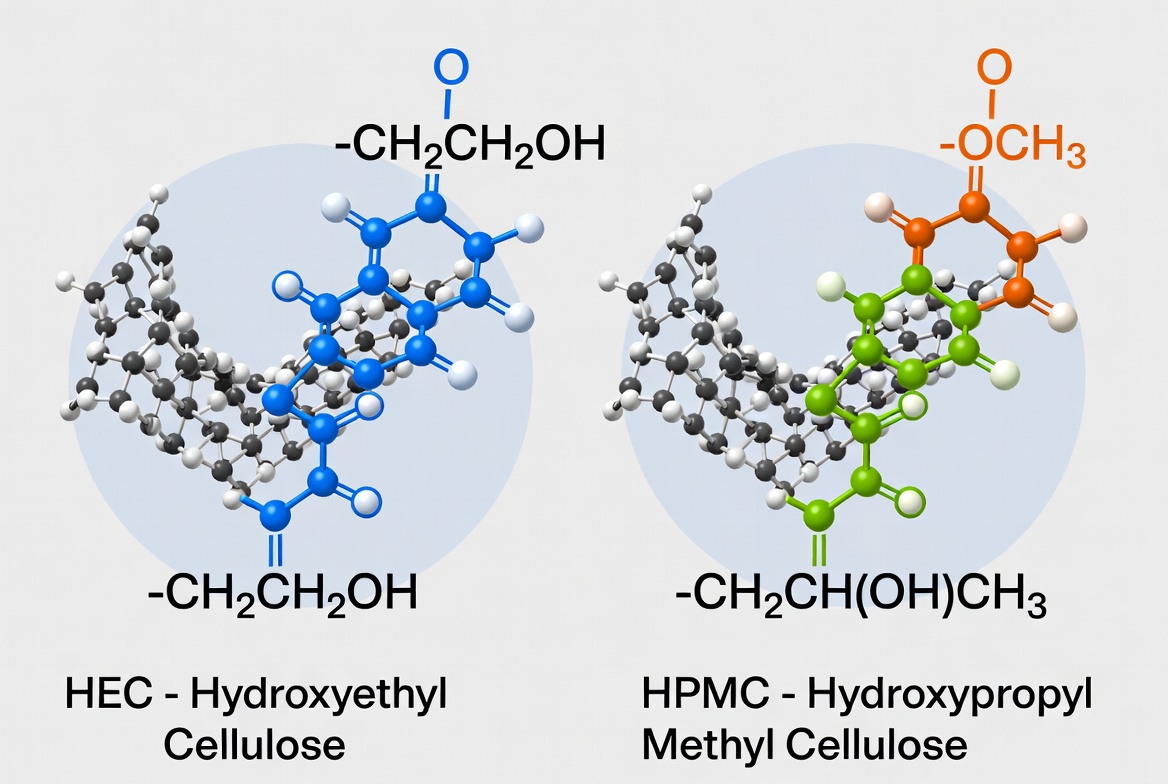 Cellulose Ether Chemical Structure HEC And HPMC Comparison.jpg
