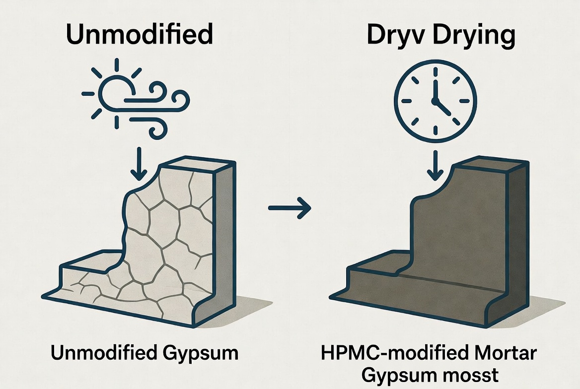 Dry Climate HPMC Performance Illustration