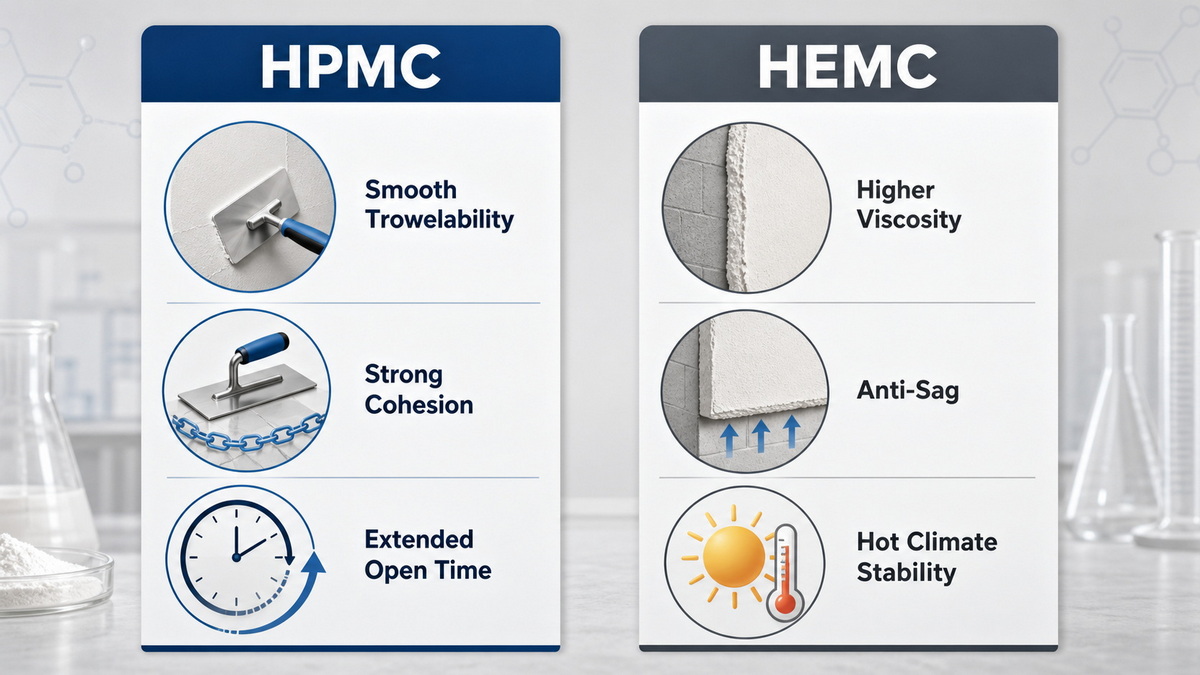 HPMC And HEMC Comparison Graphic